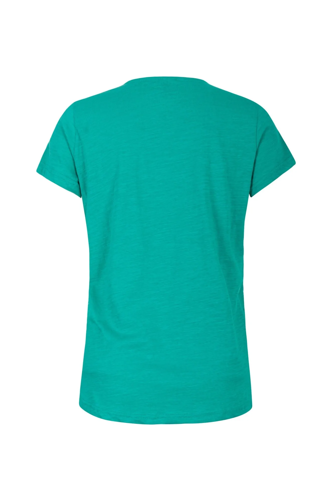 DoubleLayered Structure 100% Cotton Slub Top | JADE | 6963A1