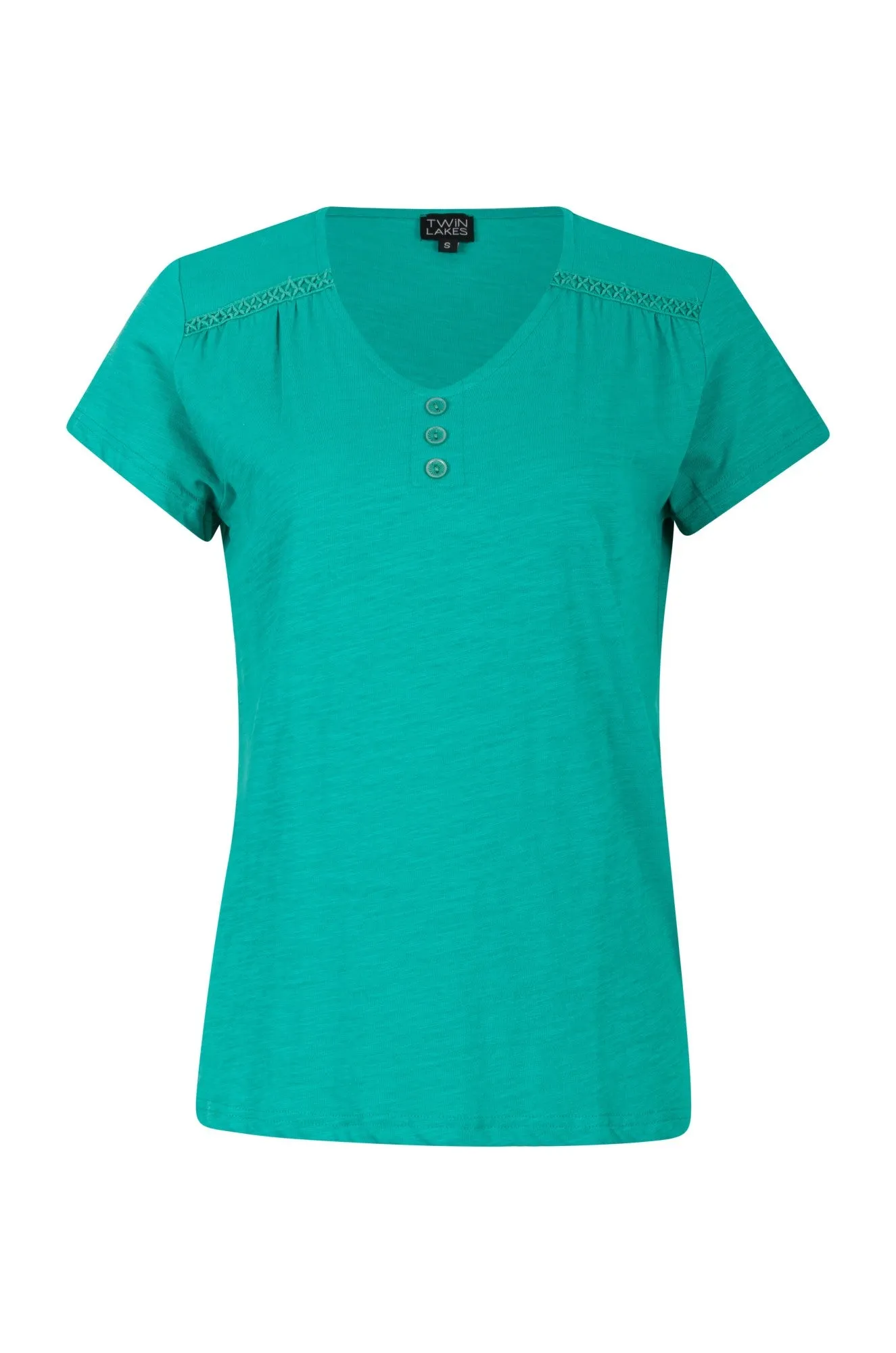 100% Cotton Slub Top | JADE | 6963A1 NonSlipTrims