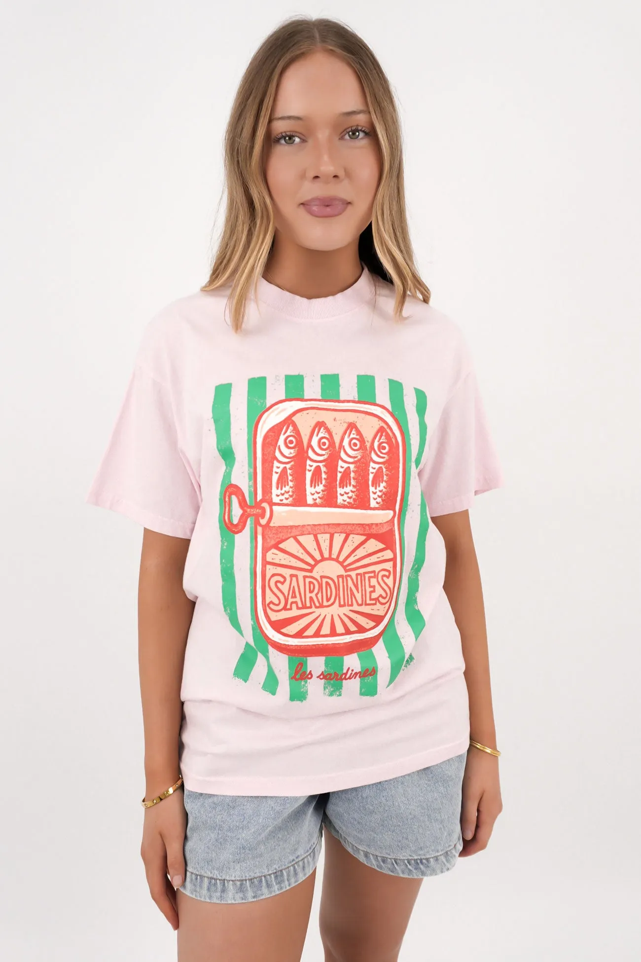 Oakland Tee Pink Eco Friendly Dye Daily Comfort Style