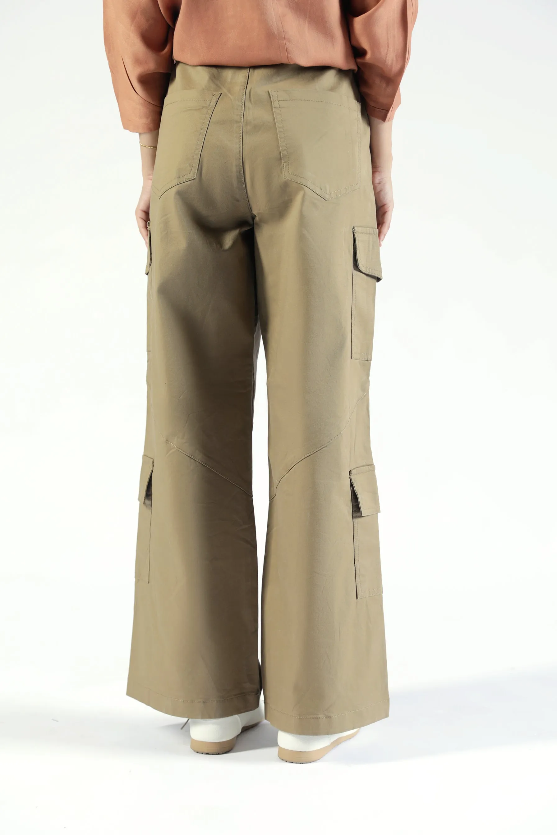 WIDE LEG CARPENTER TROUSERS Minimal Stretch Fit Stretch Fit Wear