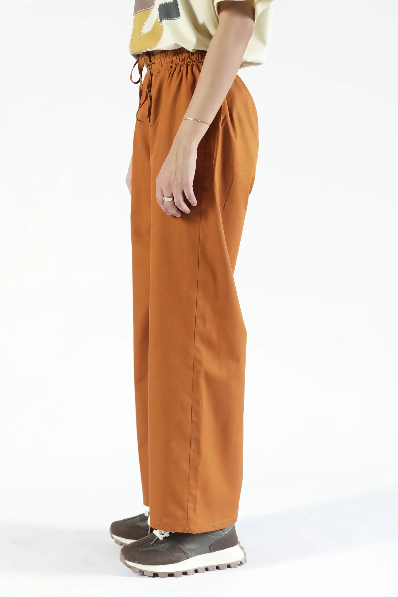 Performance Support WIDE LEG TROUSER WITH DRAWCORD DETAIL