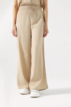 WIDE LEG TROUSERS Bootcut shape