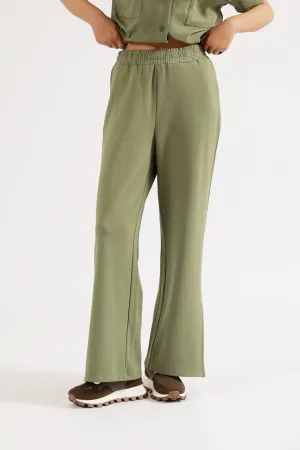 WIDE LEG TROUSERS Trail Ready Cozy Waist