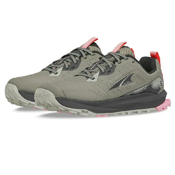 Womens Altra Lone Peak 9 in Dusty Olive quick - moving shoes