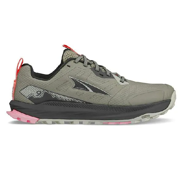 Womens Altra Lone Peak 9 in Dusty Olive Toe Flex