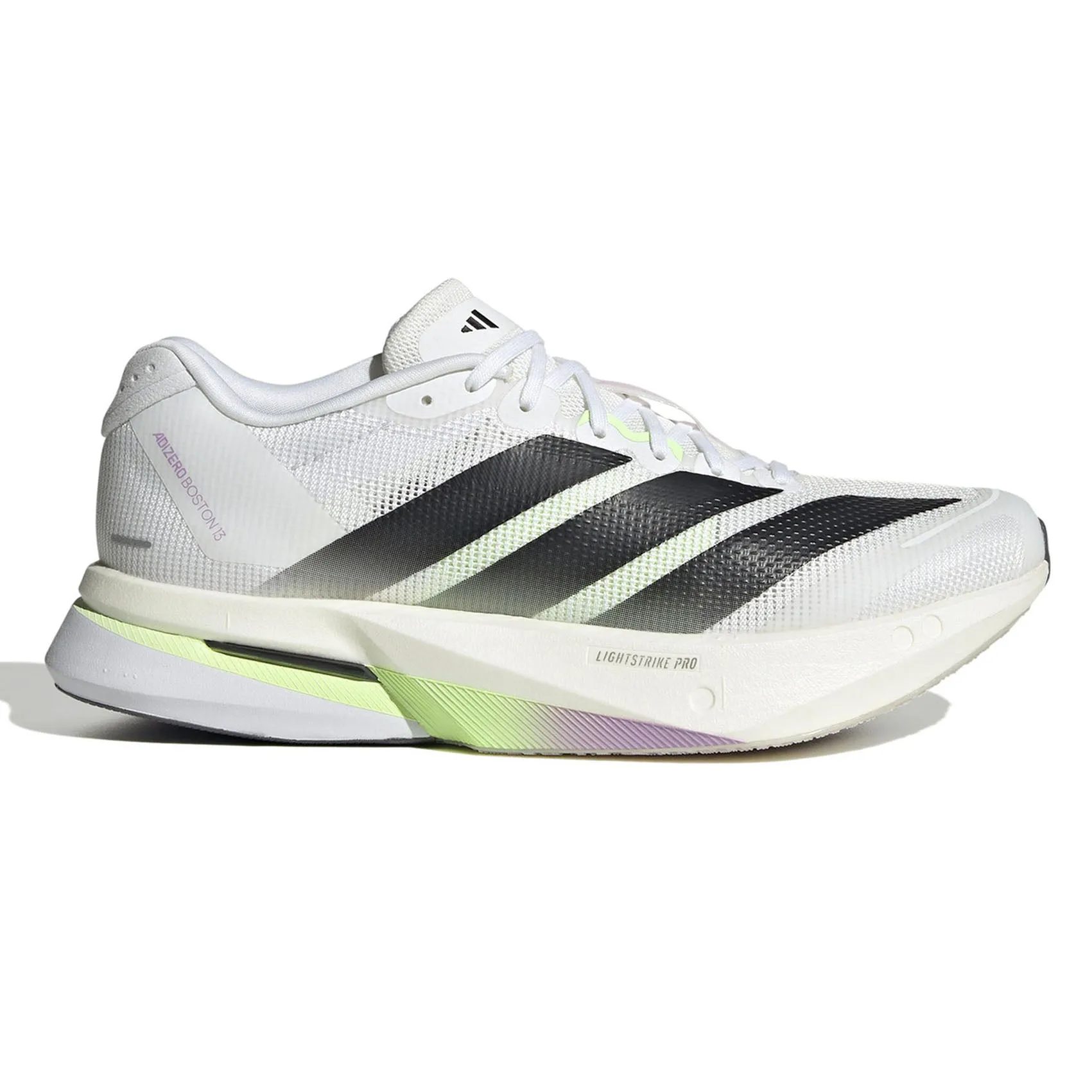 Cushioned ride Elastic Lacing Womens adidas Adizero Boston 13