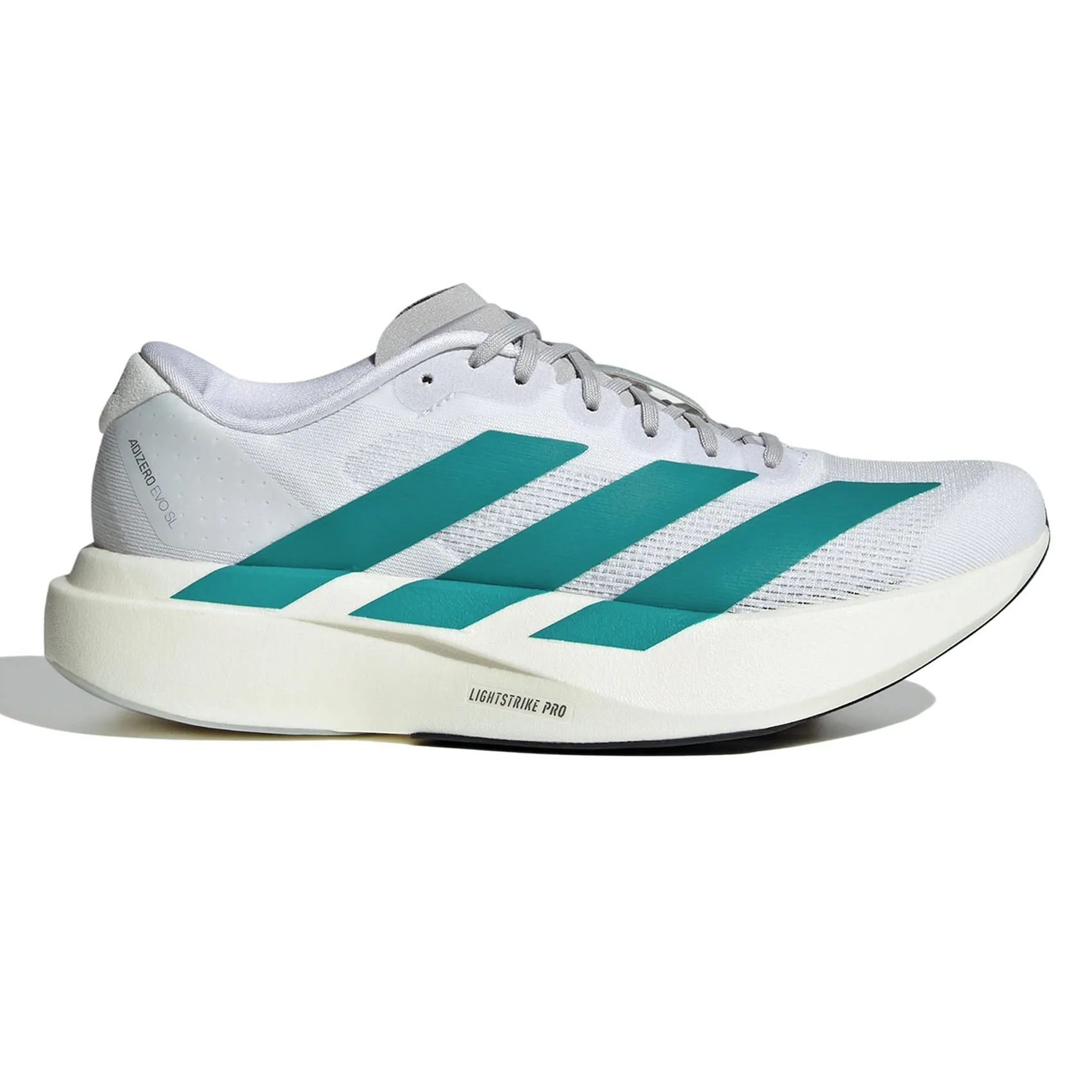 Asymmetric Lace Design Womens adidas Adizero Evo SL