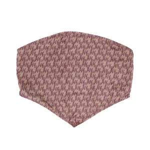 Women's Allover Print Bikini Top, Brown Flexible Underwire Design