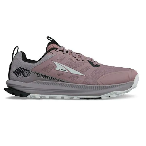 Durable Rubber Traction minimalist running shoes Womens Altra Lone Peak 9 in Purple
