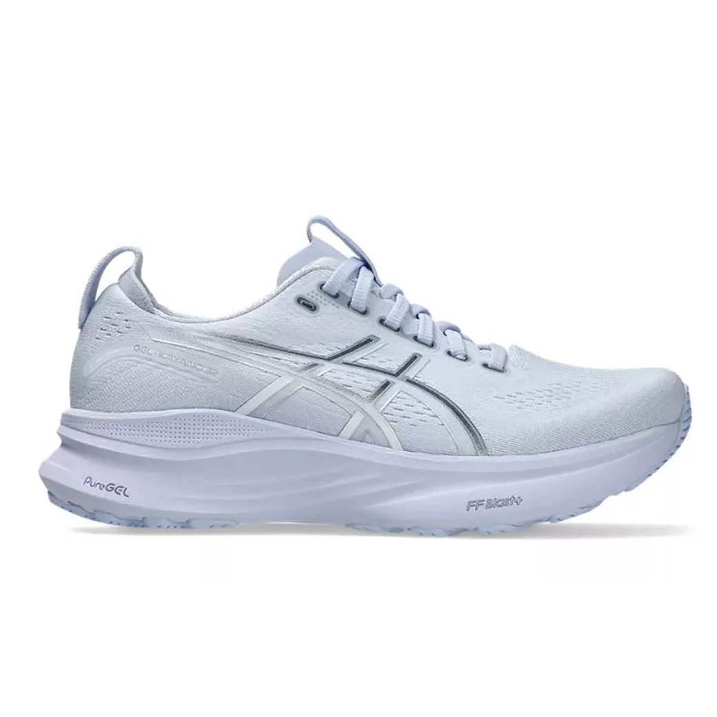 Compression Molded Sprint runner Womens Asics Gel-Kayano 32 Wide in Blue Fade/Indigo Fog