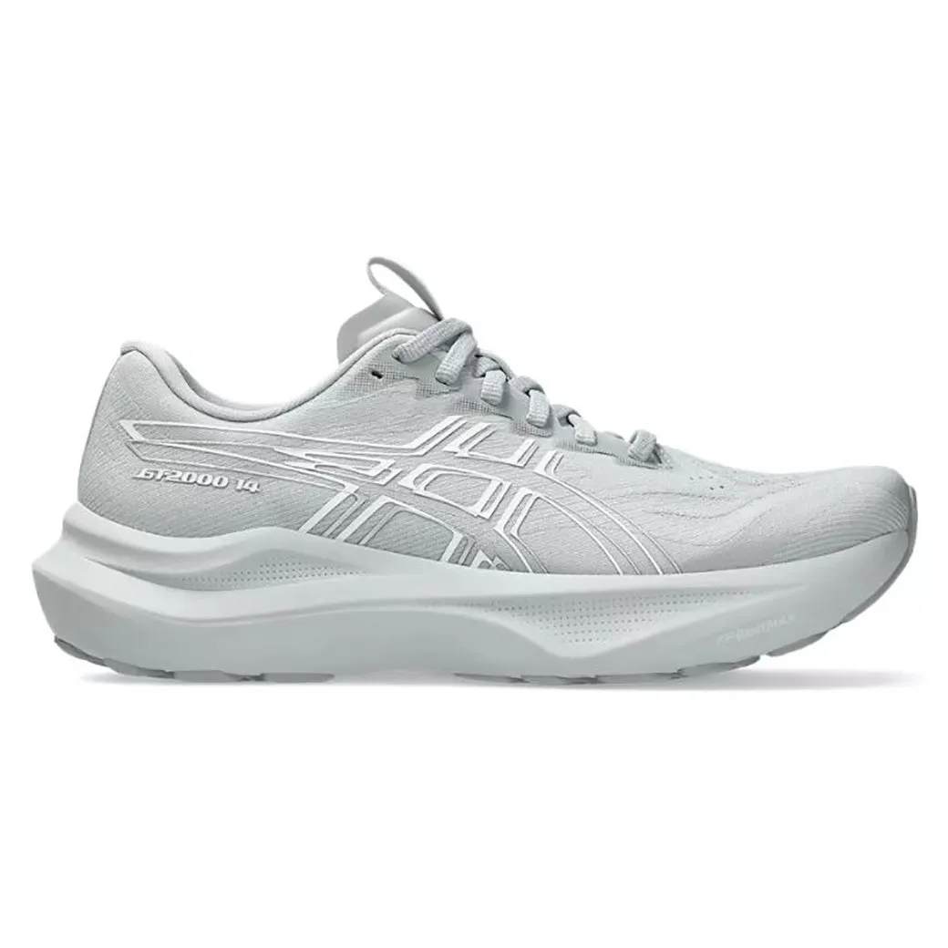 Uneven terrain Womens Asics GT-2000 14 in Piedmont Grey/White