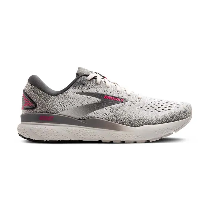 Womens Brooks Running Ghost 16 in Grey/Gargoyle/Pink weekend warriors