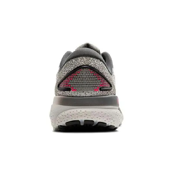 Womens Brooks Running Ghost 16 in Grey/Gargoyle/Pink Durable Toe Guard