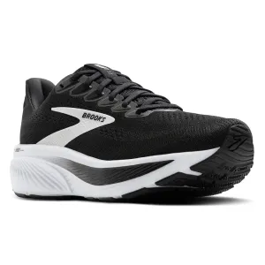 Womens Brooks Running Ghost 17 in Black/Grey/White Impact Resistant Foam Impact Protection Heel
