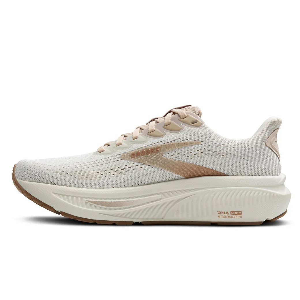 running in spring shoes eco - friendly material shoes Womens Brooks Running Ghost 17 in Grey/Chateau Grey/Portabella