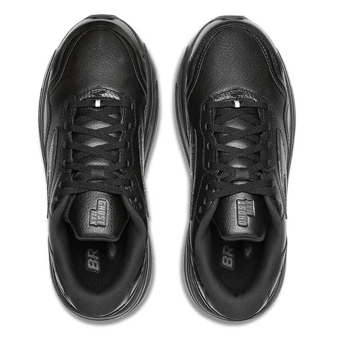 Womens Brooks Running Ghost Max L in Black/Black Wicking Layer