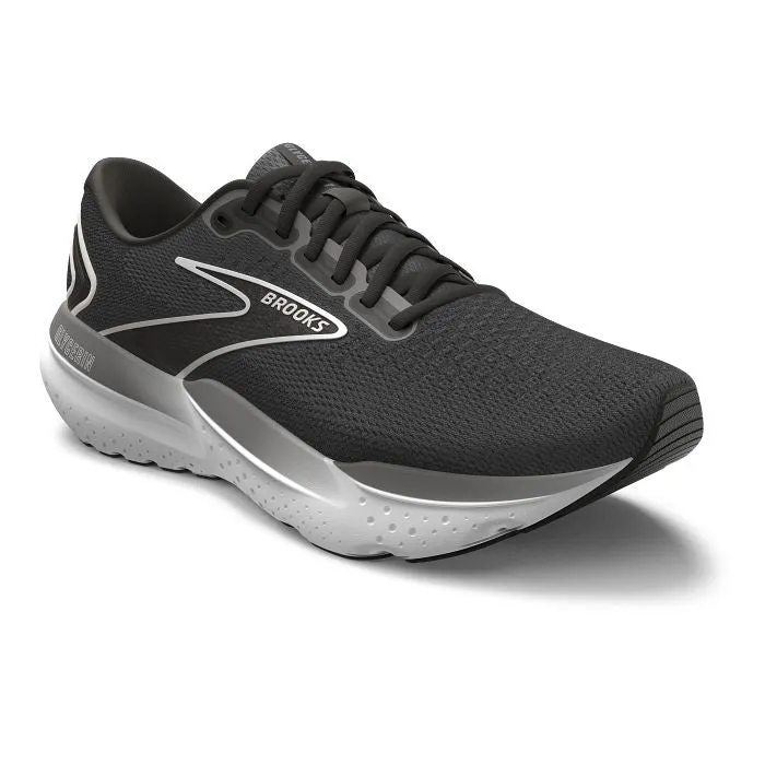 Womens Brooks Running Glycerin 21 in Black/Grey/White Shock Diffusion Pad indoor activity