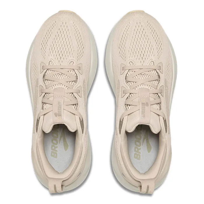 Womens Brooks Running Glycerin 22 in Almond Peach/London Fog/Almond forest running wear streamlined - feature shoes