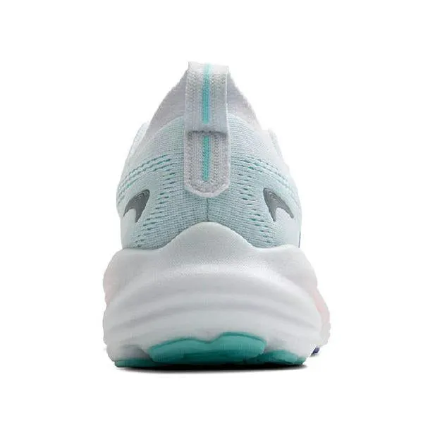 running in humid weather Womens Brooks Running Glycerin 22 in White/Limpet Shell/Amparo Blue