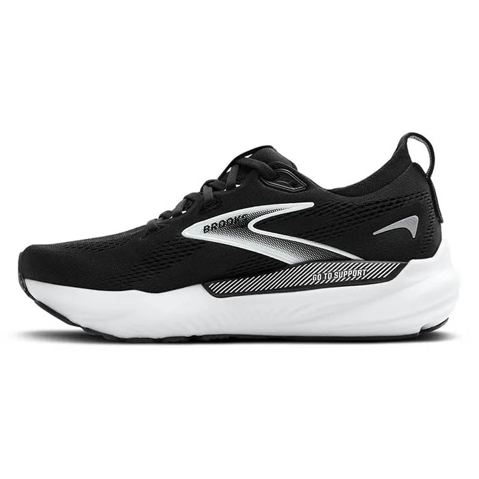 Womens Brooks Running Glycerin GTS 22 in Black/Grey/White casual - runner