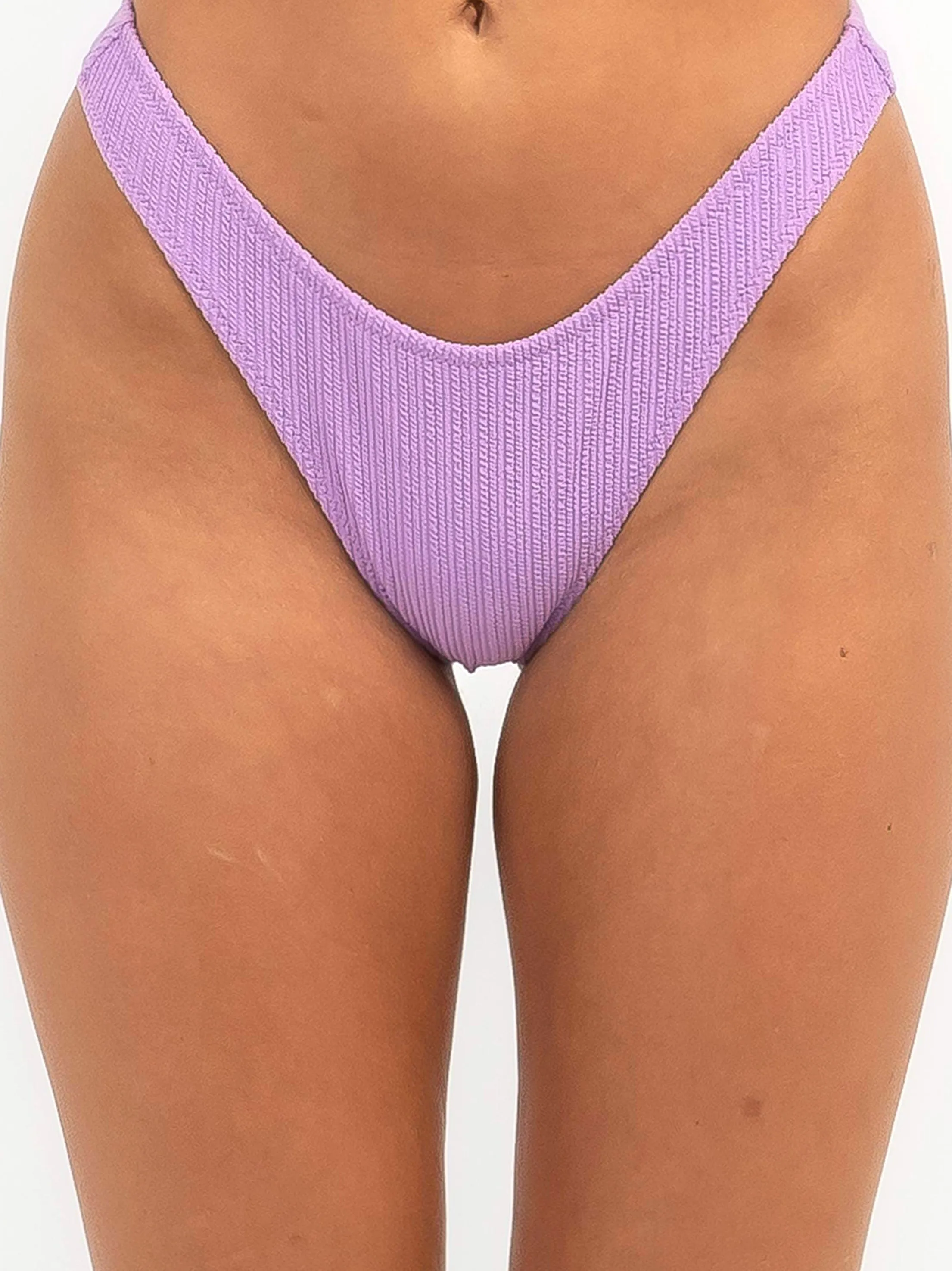 Quick Drainage Weave Thermal Regulation Layer Women's Gauze Bikni Bottom,Purple