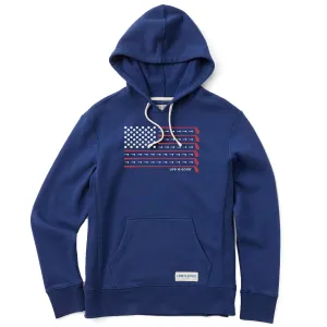 product customization product after sales service Women's Golf Flag Simply True Fleece Hoodie