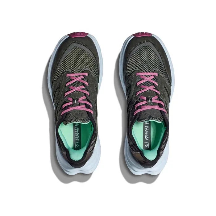 urban running shoe utilization Travel Essential Womens Hoka Anacapa 2 Freedom in Outer Orbit/Overcast