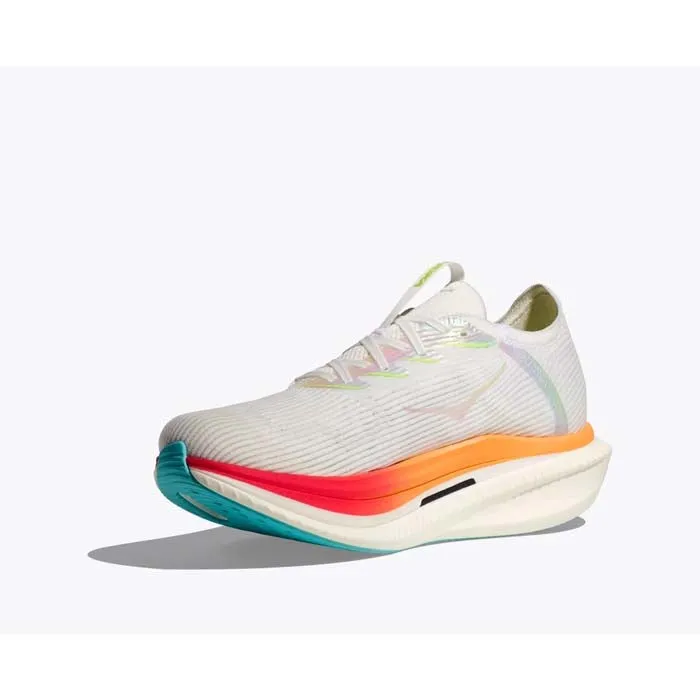 Womens Hoka Cielo X1 in Frost/Cerise achievement Stylish Footwear