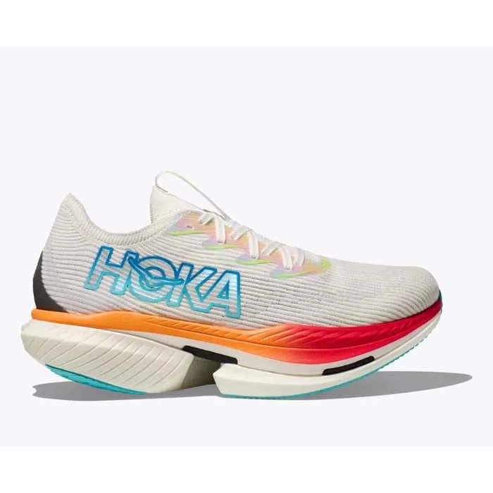 dawn running shoes running in famous tracks shoes Womens Hoka Cielo X1 in Frost/Cerise