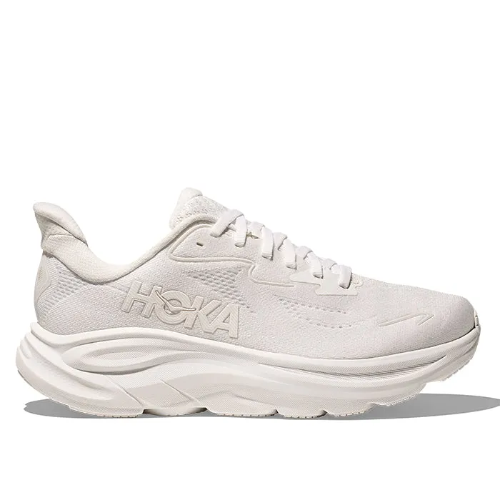 EVA Composite Comfort Lining Womens Hoka Clifton 10 Extra Wide in White/White