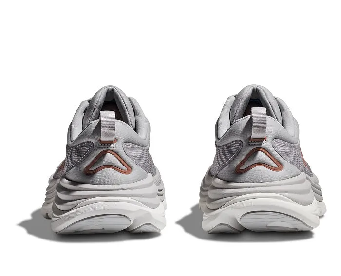 slow - drying shoes endurance - training Womens Hoka Gaviota 5 in Harbor Mist/Rose Gold