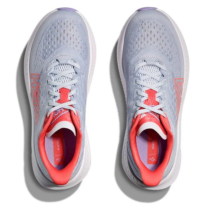 Impact Resistant Plate Modern Design Womens Hoka Mach 6 in Pale Dusk/Gull