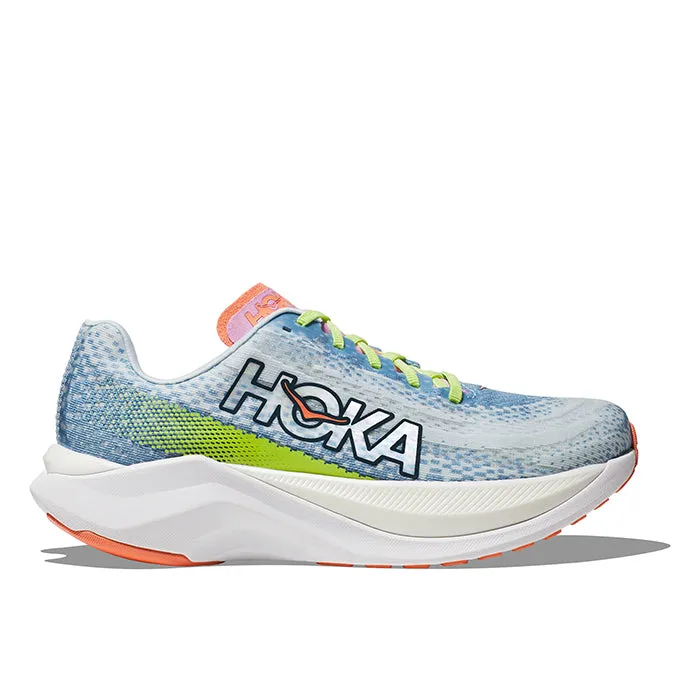 lightweight leather shoes modern - style running shoes Womens Hoka Mach X in Dusk/Illusion