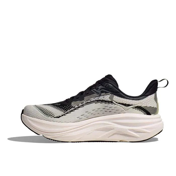 Womens Hoka Skyflow in Black/White Shock Guard