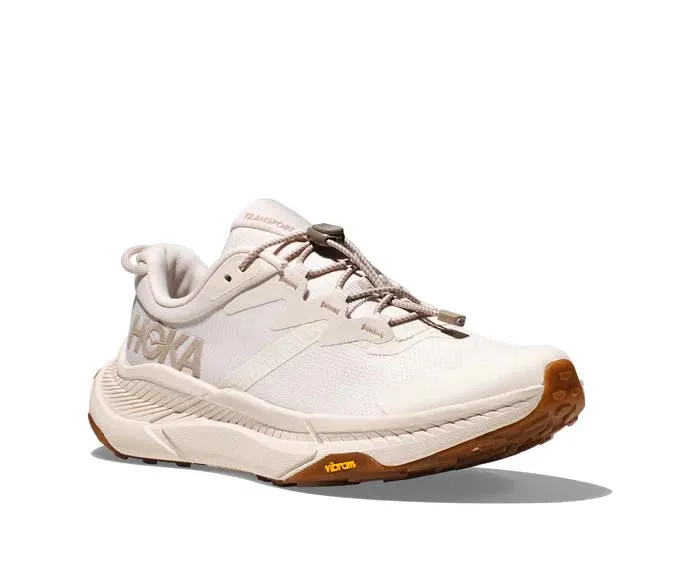 Womens Hoka Transport Wide in Eggnog Breathable Lining
