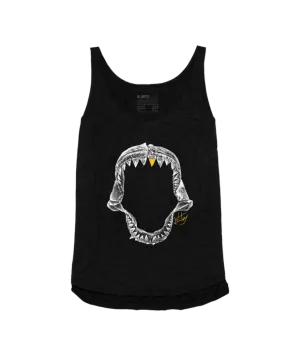 Chilly Comfort Wear Womens Jaws Tank- Black