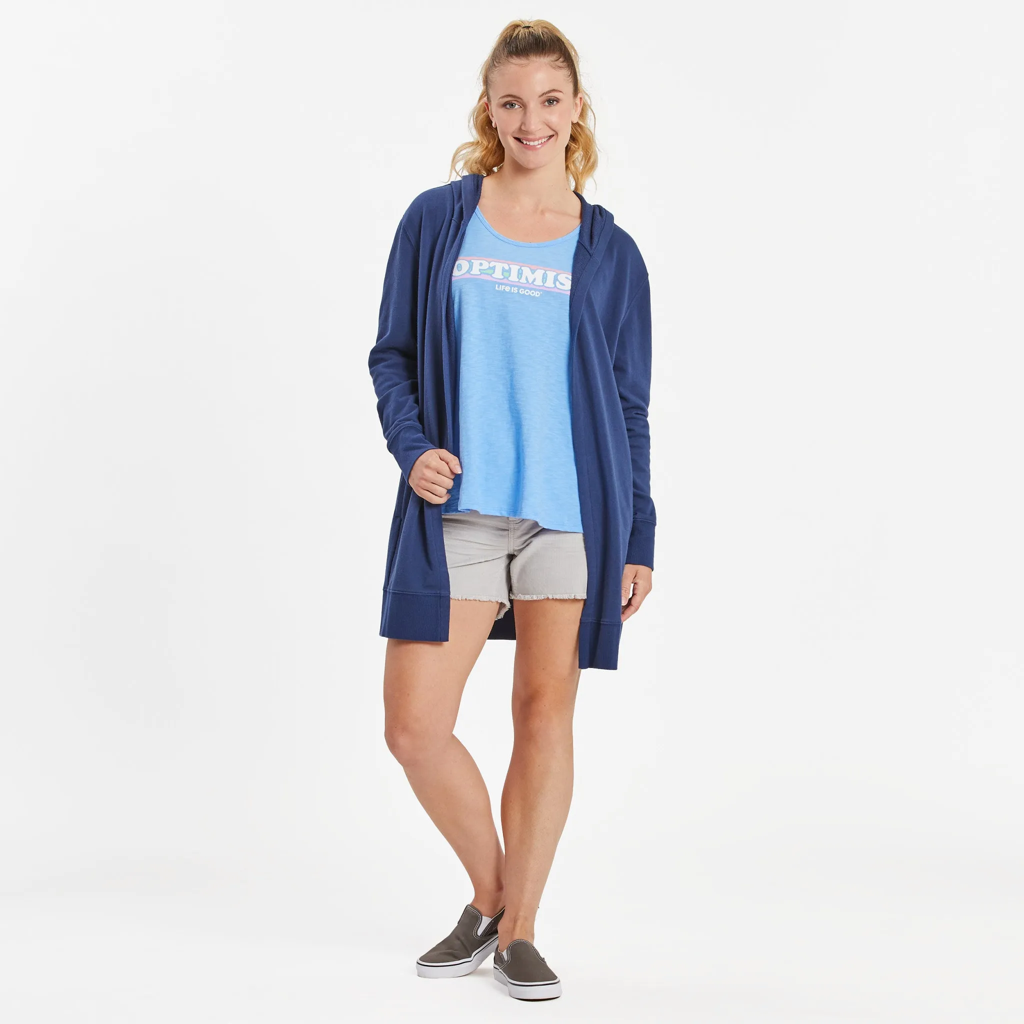 Sports Wear Women's Keep It Simple Wordmark Beyond Hip French Terry Tunic