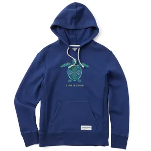 Women's Mandala Turtle Simply True Fleece Hoodie product shoe support