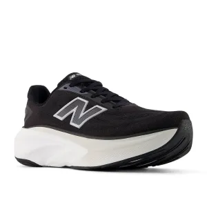 Womens New Balance Fresh Foam More v6 in Black/Grey Matter/Castlerock Lockdown Heel