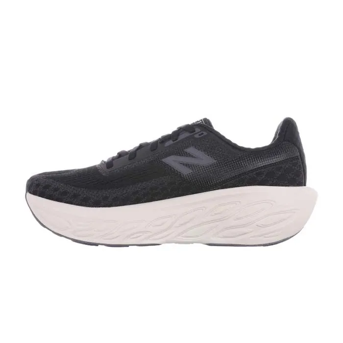 Womens New Balance Fresh Foam X 1080v14 in Black/Phantom/Sea Salt futuristic shoes