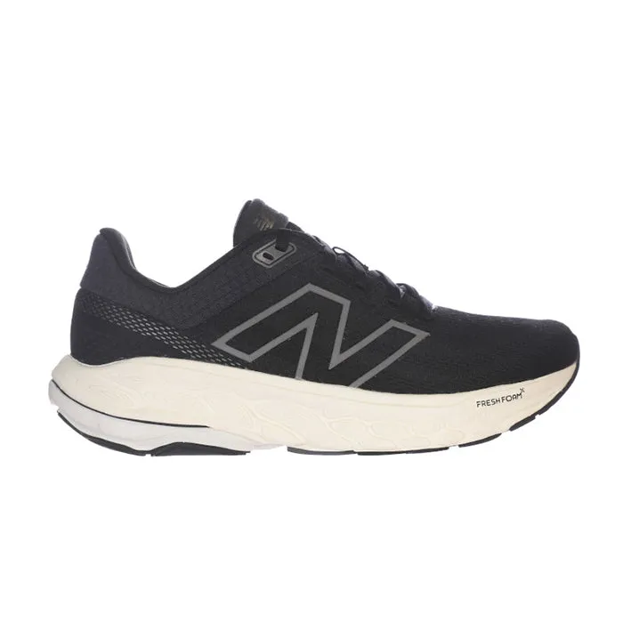 Womens New Balance Fresh Foam X 860v14 in Black/Phantom/Angora half - sizes semi - custom - fit shoes