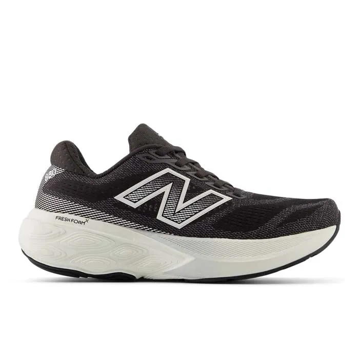 Womens New Balance Fresh Foam X 880v15 in Black Cement/Sea Salt/Silver Metallic running in new tracks shoes