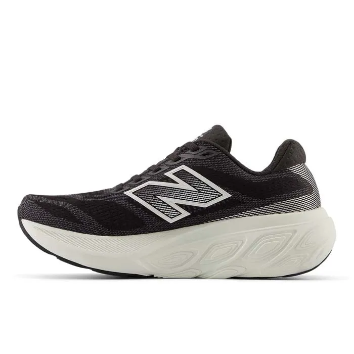 non - slip surface Womens New Balance Fresh Foam X 880v15 in Black Cement/Sea Salt/Silver Metallic