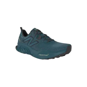 walking running shoes Womens New Balance Fresh Foam X Hierro v8 Gore-Tex in Deep Sea/Black/Everglade Green