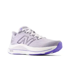 Womens New Balance FuelCell Walker Elite in Grey Violet/Electric Indigo/Shadow medial support shoes