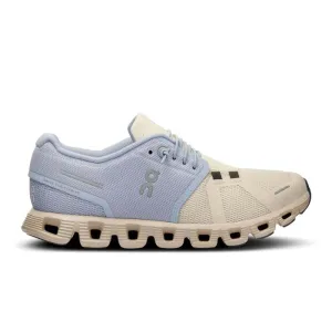 Womens On Running Cloud 5 in Nimbus/Moon Reflective Trim