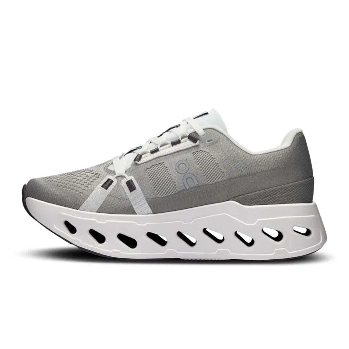 Womens On Running Cloudeclipse in Alloy/White NarrowToeBox