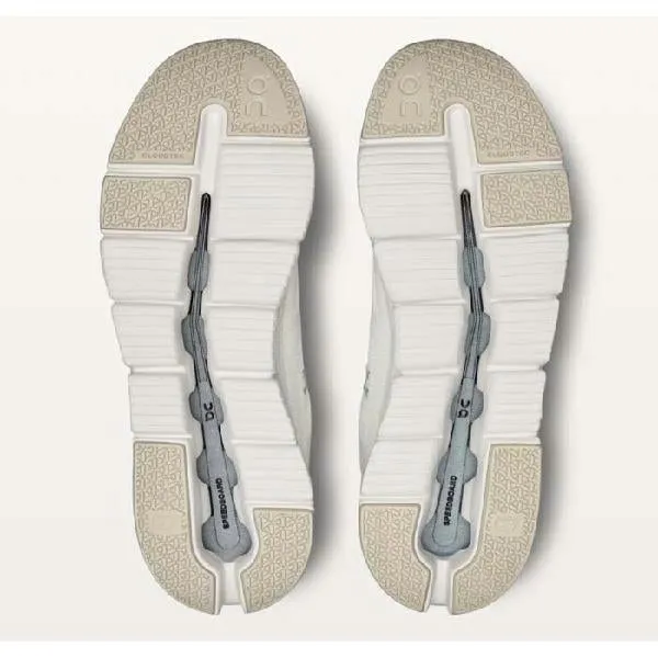 Womens On Running Cloudrift in White/Frost psychologically - satisfying Bold Design