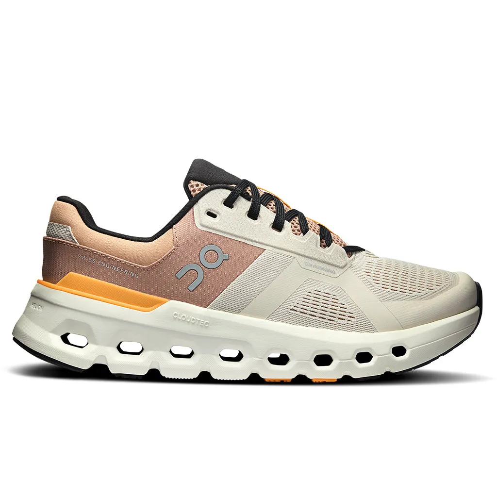 Marvelous quality Bluetooth Connectivity Womens On Running Cloudrunner 2 Wide in Pearl/Tangerine