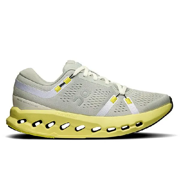 Energy Capture Outsole Womens On Running Cloudsurfer 2 in Glacier/Limelight